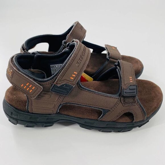 NWT SKECHERS Relaxed Fit Conner-Louden Sandals in Brown Size 7 - Picture 4 of 9